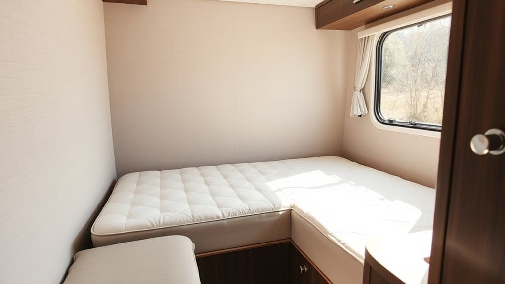 Caravan Matratze 140×200 schräg: Ecken anpassen