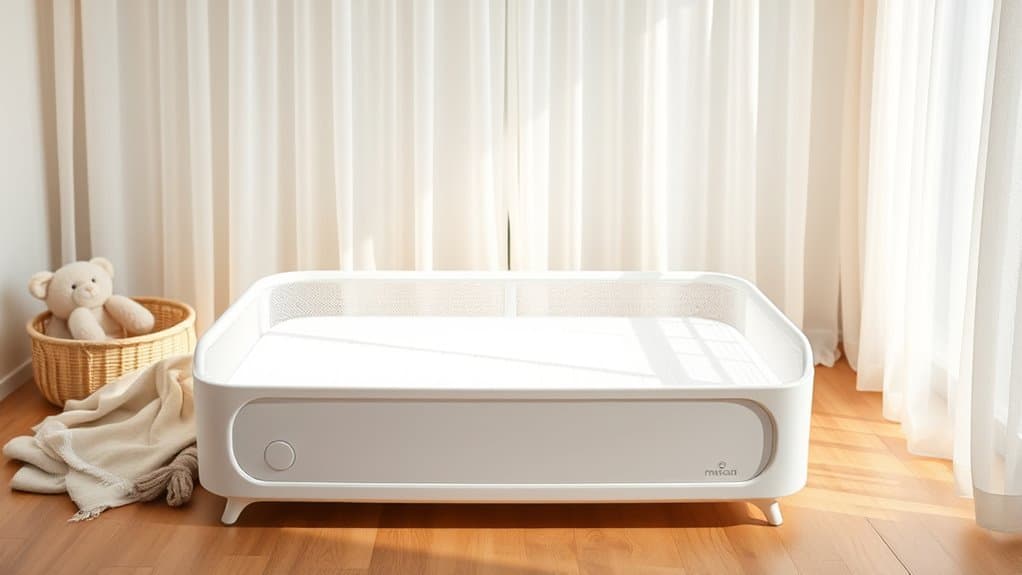 atmungsaktive Baby-Reisematratze