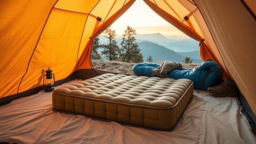 Matratze zum Campen: Für Zelten