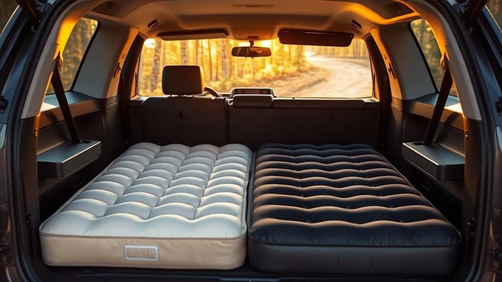 Vergleich von Luftmatratzen für Autos