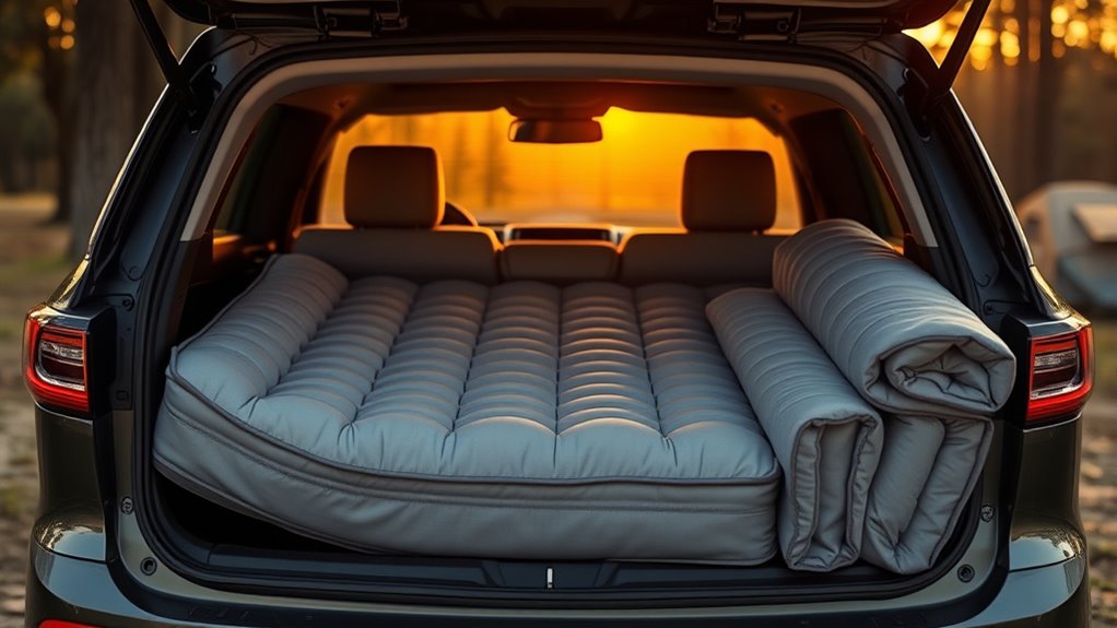 Kofferraummatratze: Verschiedene Größen