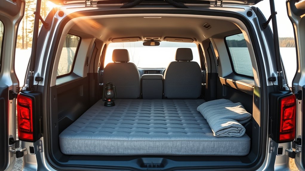 Spezialangefertigte Matratze für VW Caddy