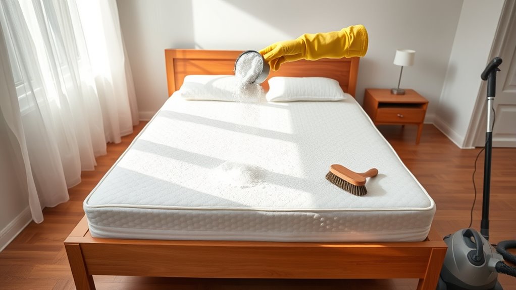 Matratze mit Backpulver reinigen: Anleitung gegen Gerüche