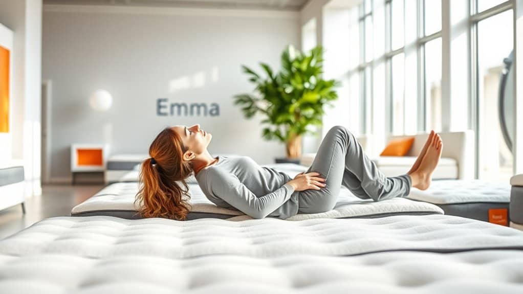 Emma Matratze Berlin: Probeliegen im Geschäft