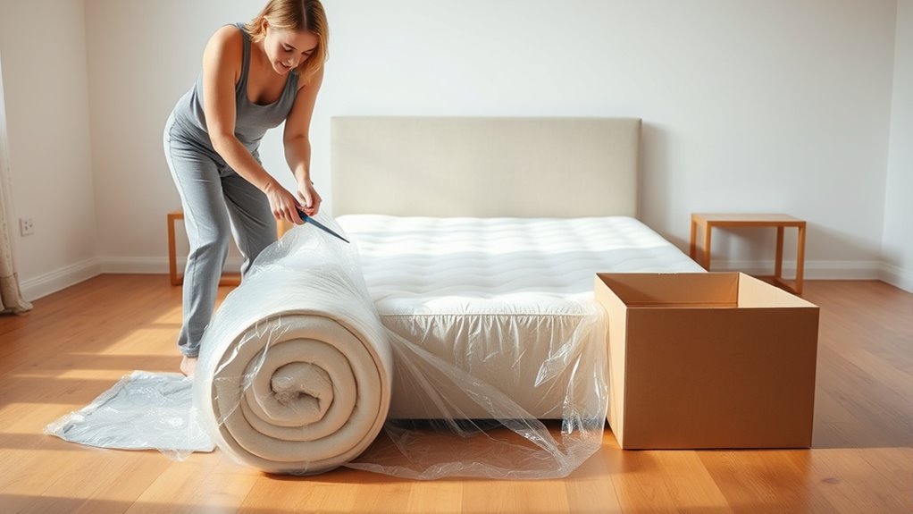 Emma Matratze Auspackanleitung: Schritt für Schritt