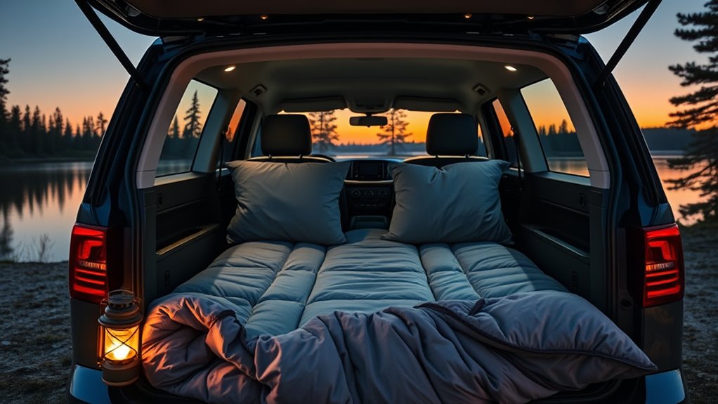 VW Touran Matratze: Familien-Van zum Schlafen