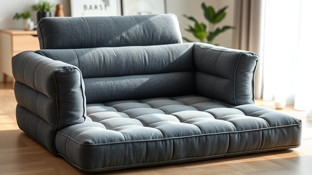 Klappmatratze: Sessel-Funktion