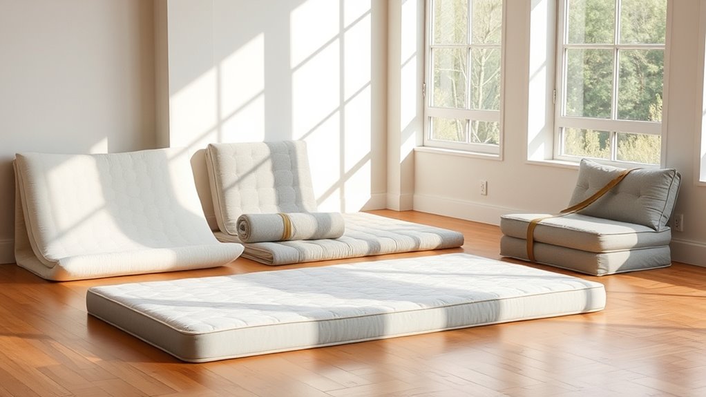 Klappmatratzen: Verschiedene Modelle