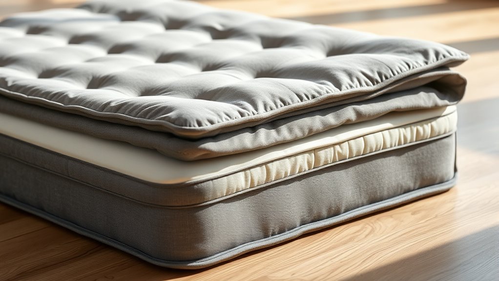 Klappmatratze: Drei- oder Vierfach faltbar