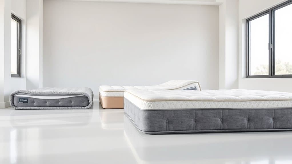 Klappmatratzen: verschiedene Größen