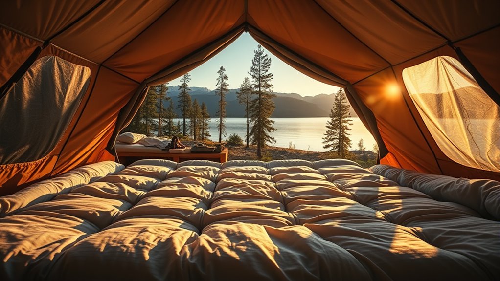 Campingmatratze 180×200: Großer Komfort