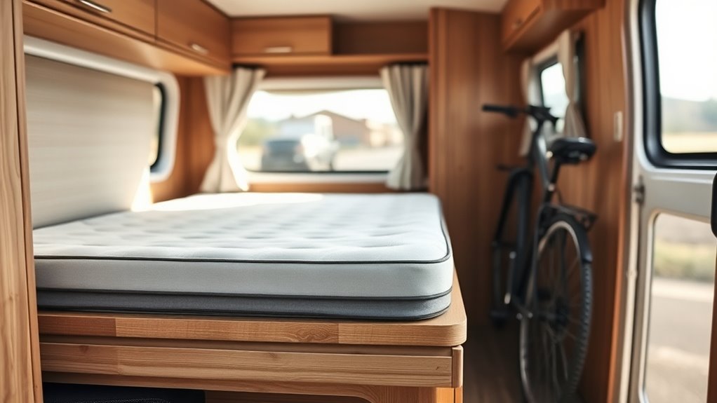 Leichte Matratze für Wohnwagen: Gewicht sparen