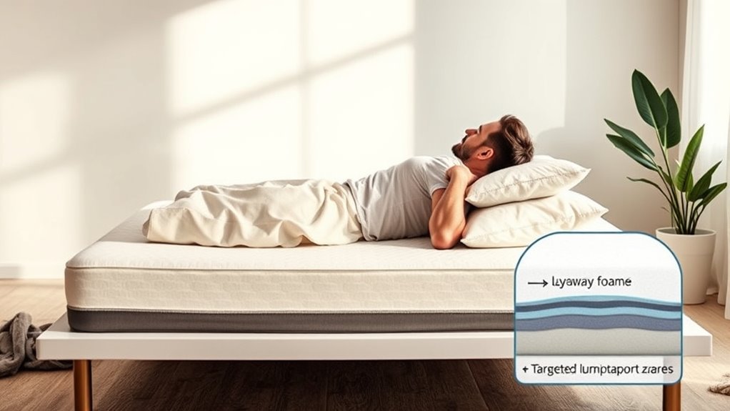 Matratze gegen Schmerzen im unteren Rückenbereich: Zielgerichtete Lösungen