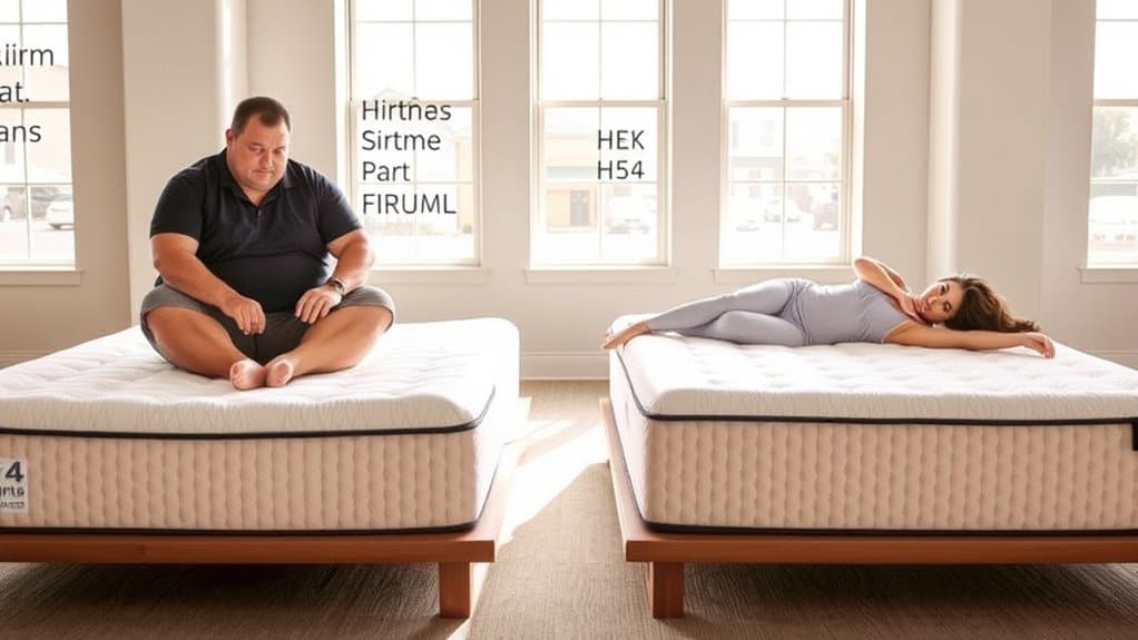 Matratzen für schwere Schläfer