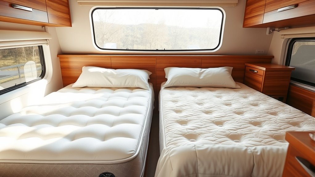 Matratzen für Wohnmobile: Standard und Spezial