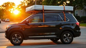 sichere Matratzenbeförderung im Auto