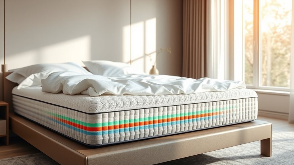 7-Zonen-Taschenfederkernmatratze: die besten Modelle