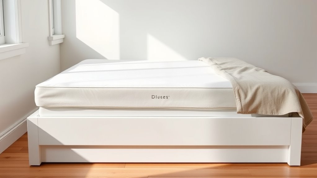 Seitliche Bettmatratze 90×40: Slim-Format