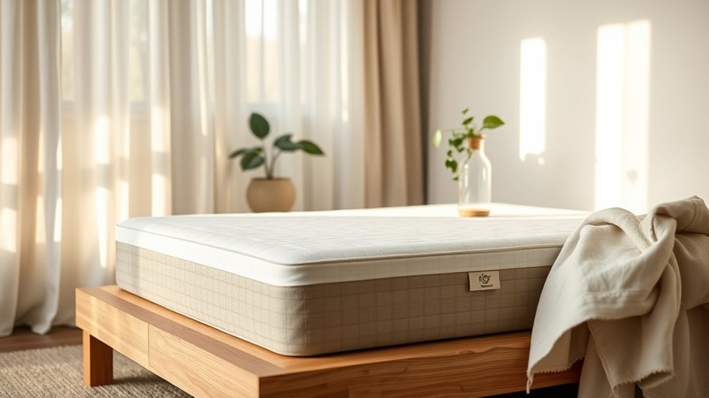 nachhaltig hergestellte, umweltfreundliche Matratze