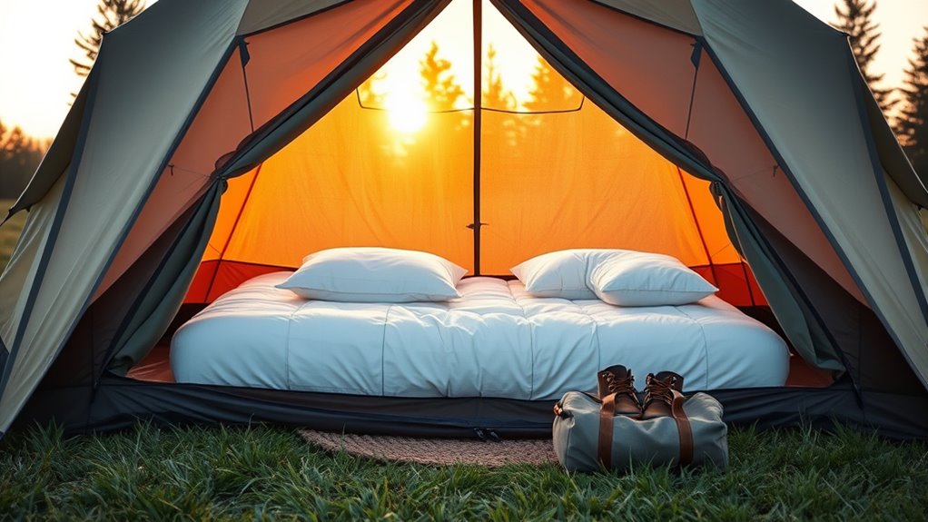 Zelt mit Matratze: Komplettsets