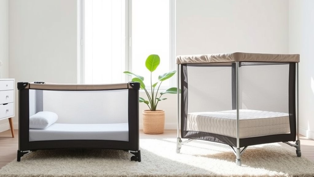 Reisebetten mit Matratze: Vergleich