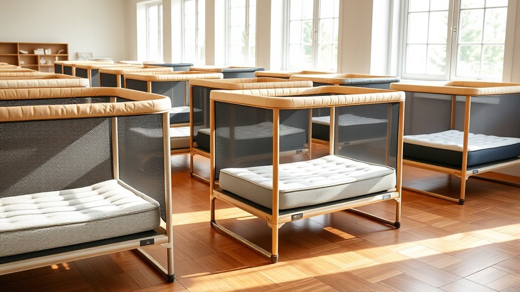 Reisebetten mit Matratze: Verschiedene Marken