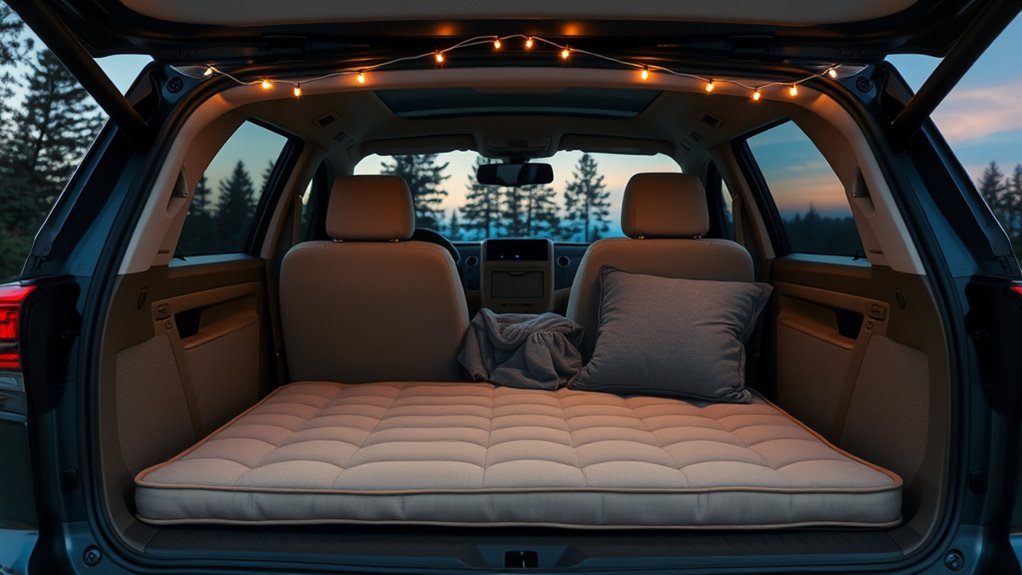 Kofferraummatratze für SUVs