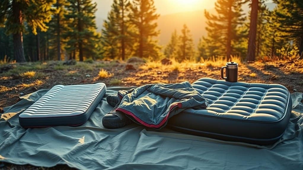 Matratzen fürs Camping: verschiedene Arten