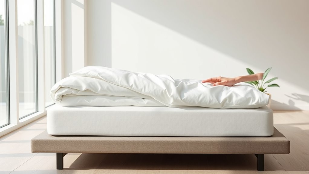 Matratze in Sekunden entfalten