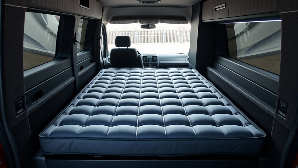 Matratze VW T5: Schlafumbau